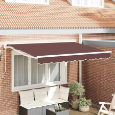  Napernyő keret Barna 250 x 200 cm Poliészter PU bevonattal nyílászáró