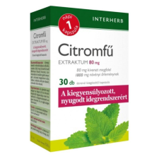 Napi 1 Interherb Napi 1 Citromfű Extraktum kapszula 30db vitamin és táplálékkiegészítő