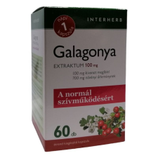 Napi 1 Interherb Napi 1 Galagonya extraktum 100mg kapszula 60db vitamin és táplálékkiegészítő