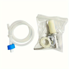 NapiKütyü 1db rozsdamentes acél mosogató szappanadagoló hosszabbító csővel fürdőszoba kiegészítő