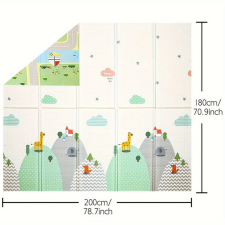NapiKütyü Gyermek Vízálló Játszószőnyeg játszószőnyeg