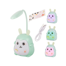 NapiKütyü Színes LED USB asztali lámpa gyerekeknek éjjeli fény - gyerekszoba dekoráció - olvasólámpa világítás