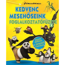 Napraforgó 2005 Kft Kedvenc mesehőseink foglalkoztatófüzete 2. - Kung Fu Panda, Madagaszkár pingvinjei, Dragons (BK24-164475) gyermek- és ifjúsági könyv
