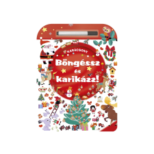 Napraforgó Böngéssz és karikázz! foglalkoztató könyv - Karácsony kreatív és készségfejlesztő