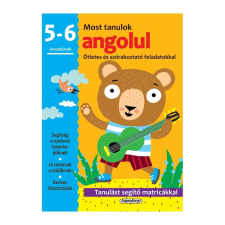 Napraforgó Kiadó Most tanulok... angolul (5-6 éveseknek) gyermek- és ifjúsági könyv