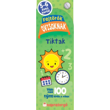 Napraforgó Könyvkiadó Fejtörők ovisoknak - Tiktak gyermek- és ifjúsági könyv