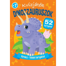 Napraforgó Könyvkiadó Kérdezz-felelek kártyákkal - Dinoszauruszok gyermek- és ifjúsági könyv
