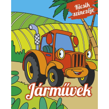 Napraforgó Könyvkiadó Napraforgó Kicsik szinezője - Járművek gyermek- és ifjúsági könyv