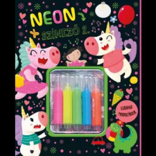 Napraforgó Könyvkiadó Neon színező 2. - filctollakkal gyermek- és ifjúsági könyv