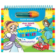 Napraforgó Könyvkiadó Varázsolj színeket! - Hamupipőke - Vízzel tölthető tollal! gyermek- és ifjúsági könyv