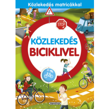 Napraforgó Közlekedés biciklivel - Közlekedés matricákkal kreatív és készségfejlesztő