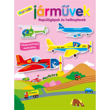 Napraforgó Matricás járművek - Repülőgépek és helikopterek matricás füzet kreatív és készségfejlesztő