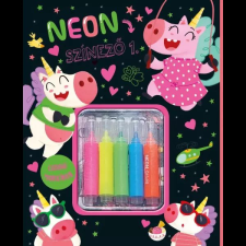 NAPRAFORGO Neon színező 1. - filctollakkal kreatív és készségfejlesztő