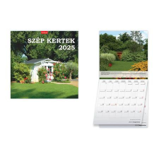  Naptár, fali, TOPTIMER, "Szép kertek" naptár, kalendárium
