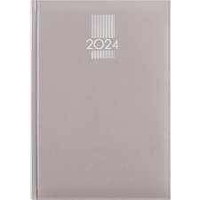  Naptár, tervező, A5, napi, DAYLINER, "MyPastel", szürke határidőnapló