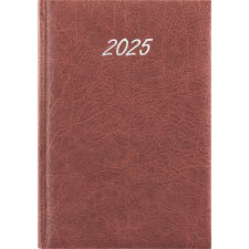  Naptár, tervező, B5, heti, DAYLINER, "Rebel", bordó határidőnapló