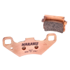 Naraku Sinteres fékbetétek Peugeot XR7/ XP7 50 2T, Motorhispania 10 SM/ Enduro 50 2T, Gun R 50 2T/ 125 4T, TGB Blade 425/ 500/ 600/ 1000-hez