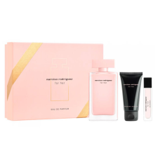 Narciso Rodriguez For Her SET: edp 100ml + edp 10ml + Testápoló 50ml kozmetikai ajándékcsomag