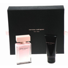 Narciso Rodriguez For Her SET: edt 50ml + 75ml Test Tej + Kozmetikumi táska kézitáska és bőrönd