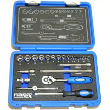 Narex racsnis készlet, 1/4", 20 db fogó