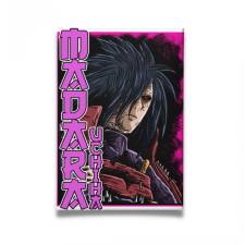 Naruto - Madara Uchiha - Vászonkép grafika, keretezett kép