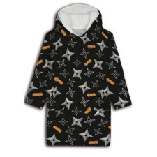 Naruto Shuriken felnőtt belebújós plüss polár pulóver, poncsó gyerek pulóver, kardigán