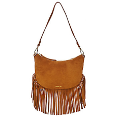 Nat et Nin Válltáskák LUNE FRANGE Barna Egy méret