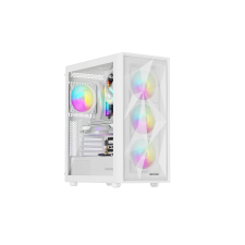 Natec Genesis Diaxid 605 ARGB Számítógépház - Fehér (NPC-2173) számítógép ház