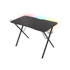Natec Genesis Holm 200 RGB gaming asztal fekete (NDS-1606) (NDS-1606) íróasztal