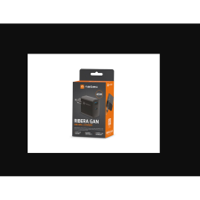 Natec Ribera USB-A / USB-C Hálózati töltő - Fekete (45W) (NUC-2143) mobiltelefon kellék