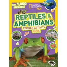  National Geographic Kids Reptiles and Amphibians Sticker Activity Book – National Geographic Kids idegen nyelvű könyv