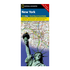 National Geographic Maps New York idegen nyelvű könyv