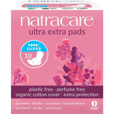 Natracare Ultra extra SUPER szárnyakkal 10 db intim higiénia