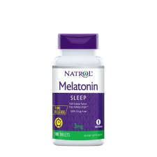 Natrol Nyújtott Felszívódású Melatonin 3 mg tabletta - Time Release (100 Tabletta) vitamin és táplálékkiegészítő