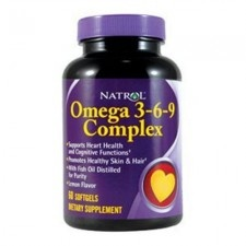 Natrol Omega 3-6-9 Komplex kapszula 90 db gyógyhatású készítmény