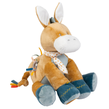  Nattou foglalkoztató játék plüss 45cm Felix and Leo - Felix, a szamár bébiplüss