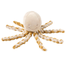 Nattou játék plüss 23cm Lapidou - Octopus karamell plüssfigura