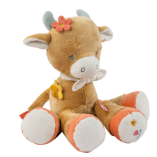 Nattou játék plüss 30cm Mila, Zoe and Lana - Mila, a boci plüssfigura