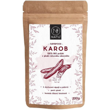 NATU Bio Karob, 200 g vitamin és táplálékkiegészítő