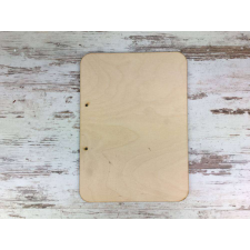  Natúr fa - A5-ös felfűzhető könyvborító dekorációs kellék