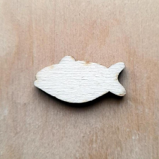  Natúr fa halacska, mérete: 35x20 mm dekorációs kellék