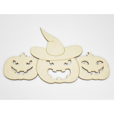  Natúr fa - Halloween tökök 28cm dekorációs kellék
