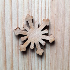  Natúr fa hópihe, átmérő: 33 mm dekorációs kellék