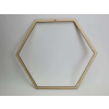  Natúr fa - Keret hatszög 32cm