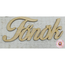 NATÚR FA - "FŐNÖK" FELIRAT dekorációs kellék
