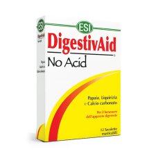 Natur Tanya ESI DigestivAid No Acid szopogatós tabletta 12 db vitamin és táplálékkiegészítő