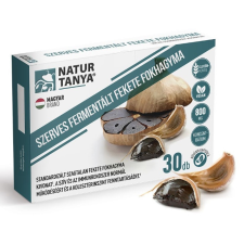 Natur Tanya ® Fermentált Fekete fokhagyma 30db kapszula vitamin és táplálékkiegészítő