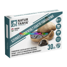 Natur Tanya Fermentált Fekete Fokhagyma - 800 mg - 30 kapszula - Natur Tanya vitamin és táplálékkiegészítő