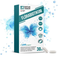 Natur Tanya ® Flórabiotikum 30db kapszula a bélmikrobiom egyensúlyához vitamin és táplálékkiegészítő
