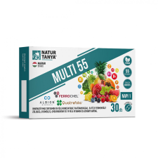 Natur Tanya multi 55 fermentált multivitamin tabletta 30 db vitamin és táplálékkiegészítő